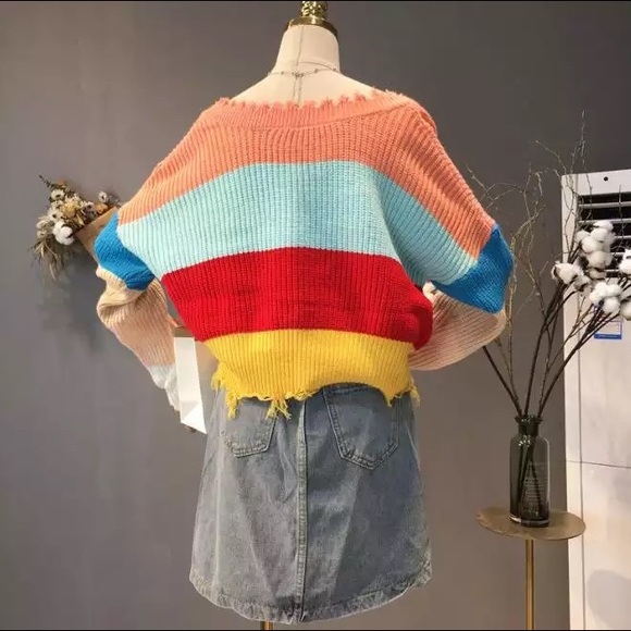 💕Sale💕Molly Rainbow sweater - Picture 13 of 15